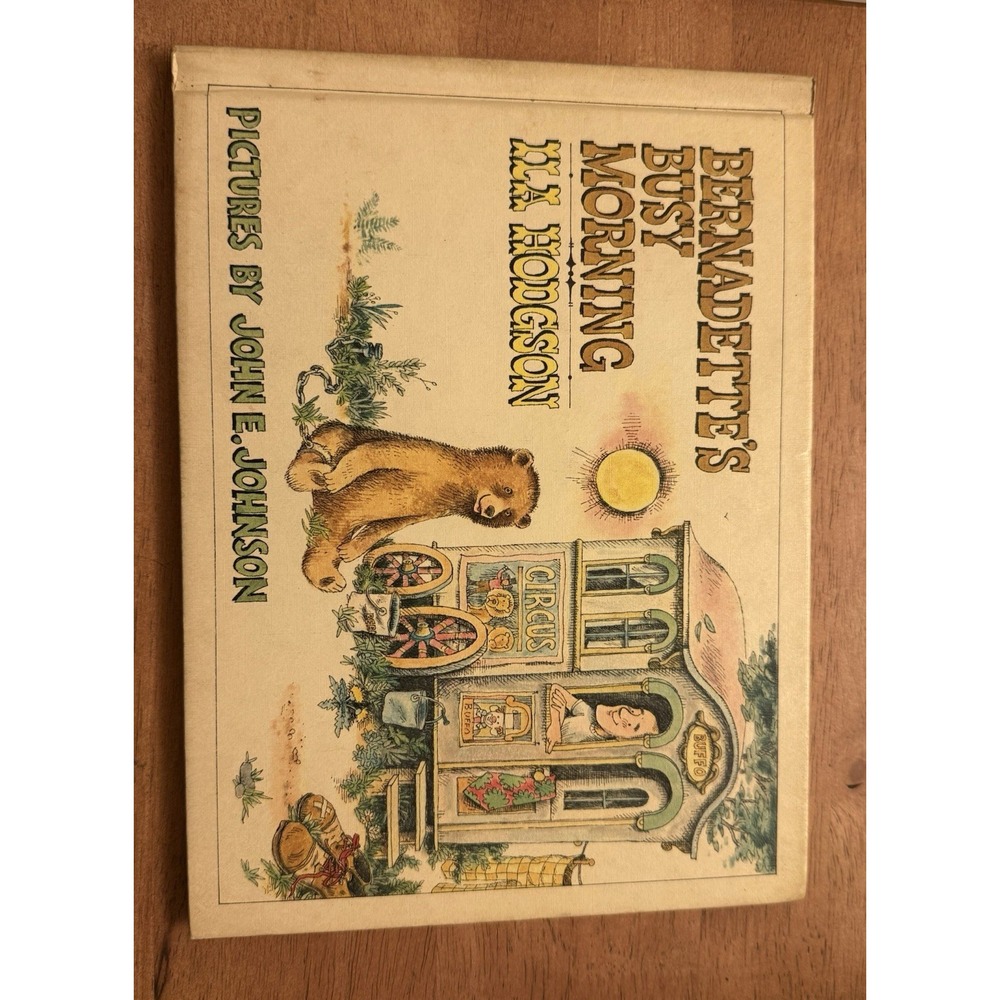 Bernadette's Busy Morning by Ila Hodgson Hardcover Children's Book 1968